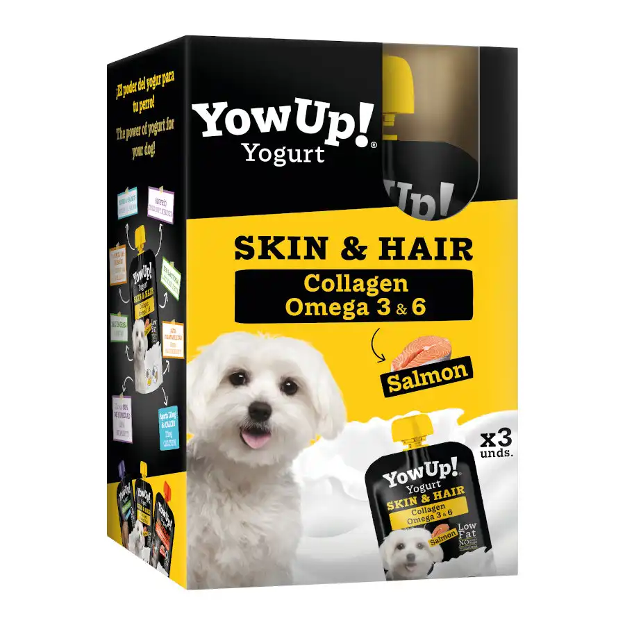 YowUp! Skin & Hair Salmón yogur para perros - 85 g - YowUp! - Comparador de precios