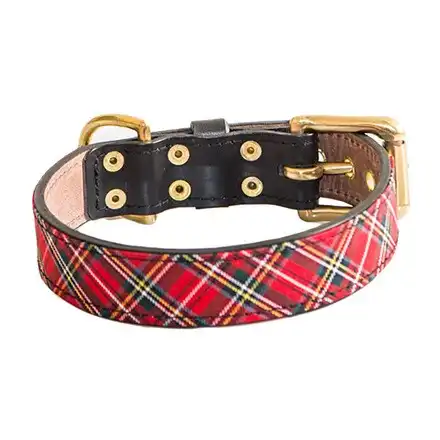 Collar Be Two para perros Buckingham Escocés Grande