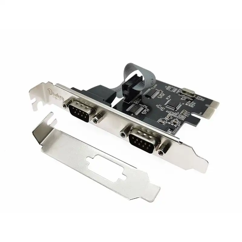 Donkey Pc DONKPCIE2S Tarjeta PCIe 2 Puertos de Serie