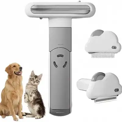 FurryFusion Cepillo de aseo 3 en 1 para perros y gatos - Artículo 1 - Furry Fusion - Comparador de precios
