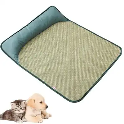 MCBOSON Alfombra de descanso para perros de verano con almohada, 50×40 cm - 50×40cm - Mcboson - Comparador de precios