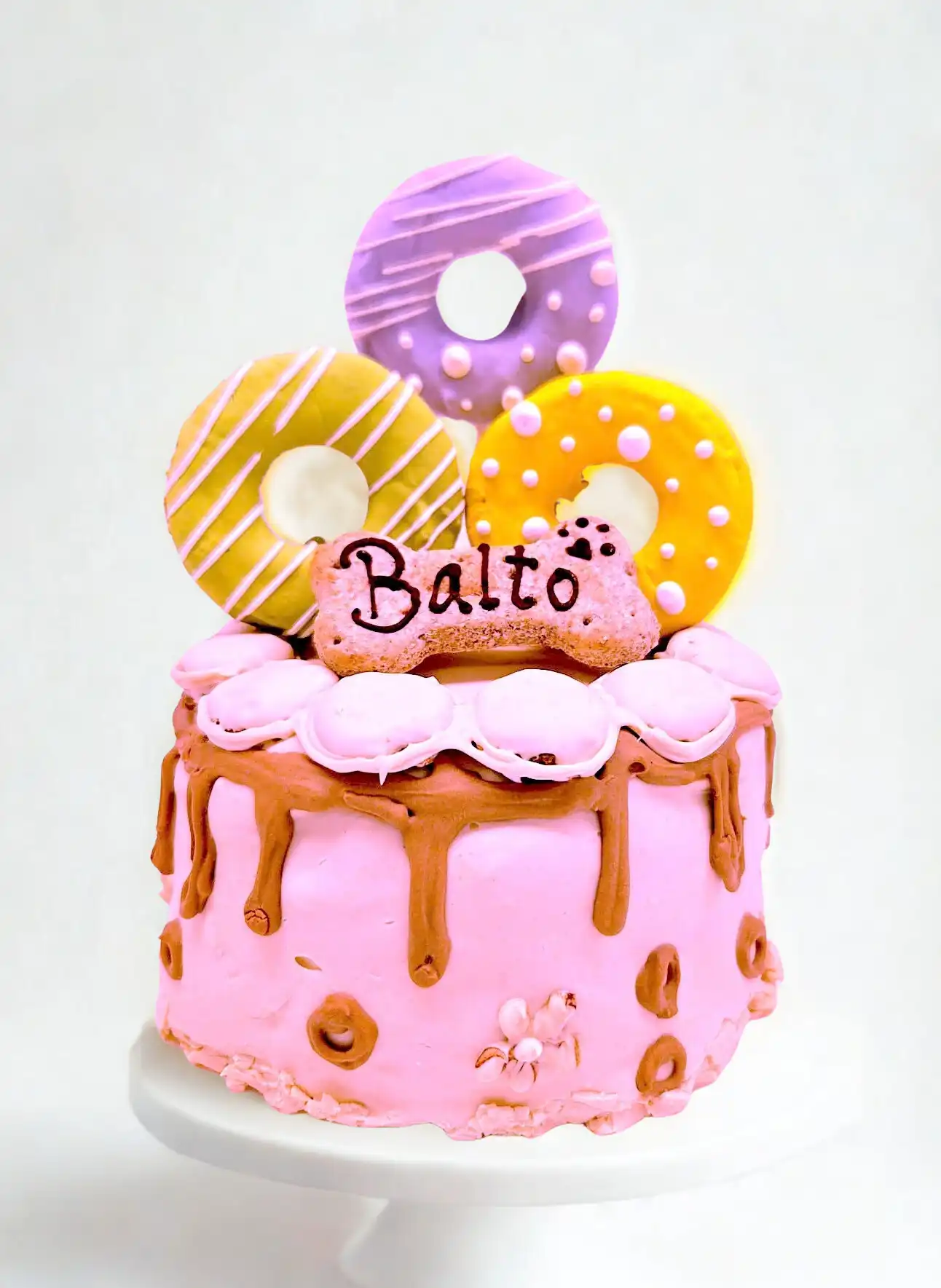 Miguitas Reposteria Perruna Tarta Dognette Mediana Manzana Rosa - 650 g - Miguitas Reposteria Perruna - Comparador de precios