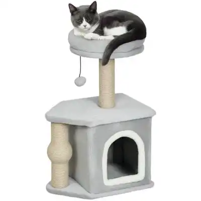 PawHut Rascador para Gato - Gris Claro - PawHut - Comparador de precios