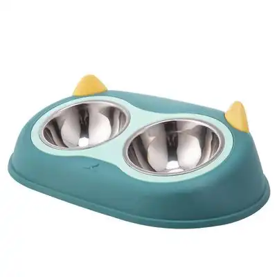 Reitlaze Comedero elevado extraíble para gatos - Verde - Reitlaze - Comparador de precios