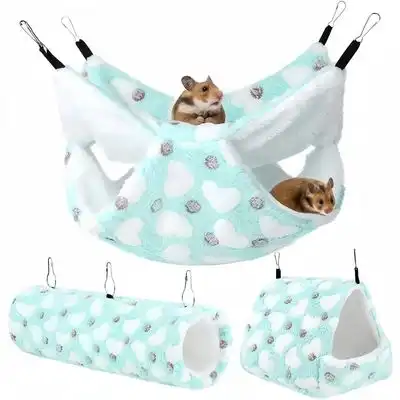 ZooVenture Hamaca para jaulas pequeñas para animales pequeños - Azul - Zooventure - Comparador de precios