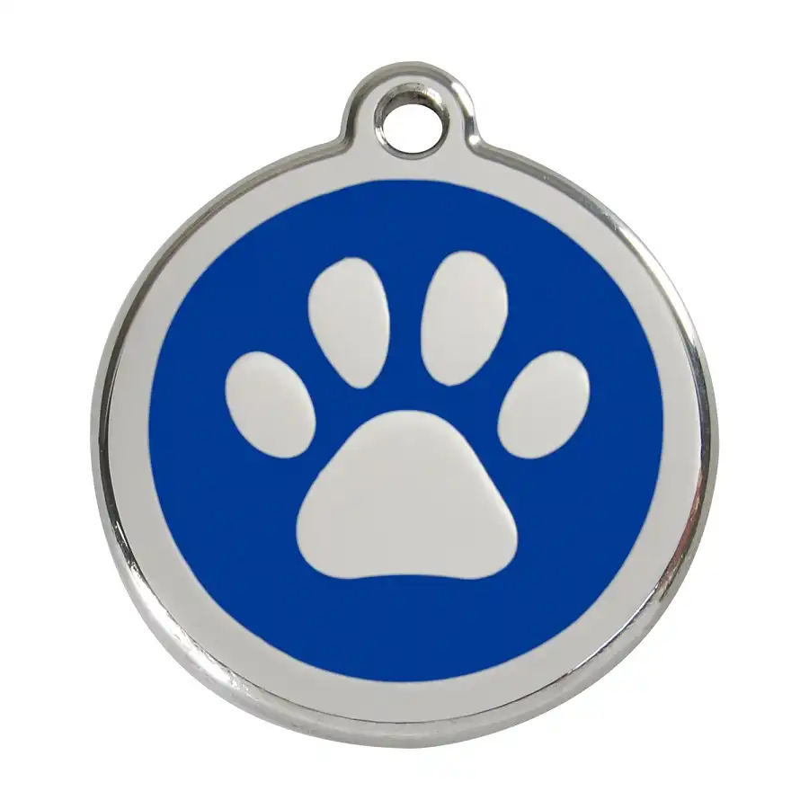 Placa identificativa Huella Azul S - RedDingo - Comparador de precios