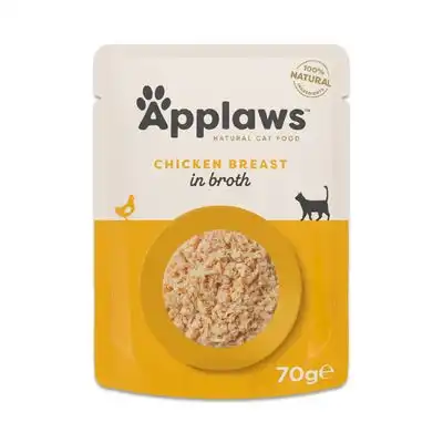 Applaws Cat Natural en caldo 12 x 70 g - Pechuga de pollo - Applaws - Comparador de precios