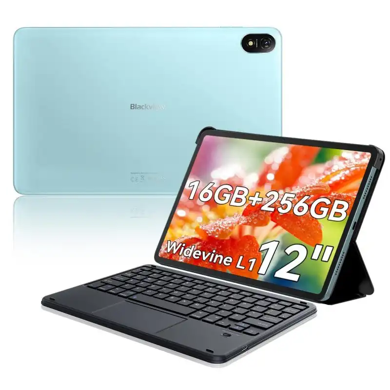 Blackview Tab 18 12" 8/256GB 4G LTE Verde + Teclado Bluetooth
