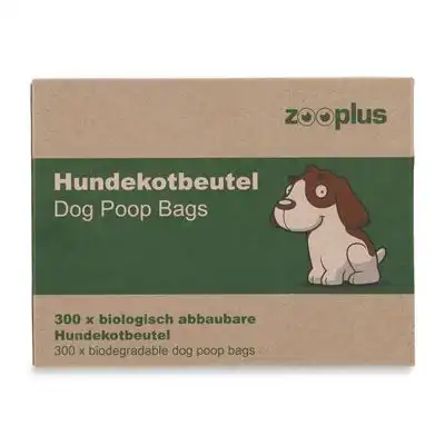 Bolsas biodegradables para excrementos de perro - 20 rollos de 15 bolsas cada uno (300 bolsas) - zooplus Exclusive - Comparador de precios