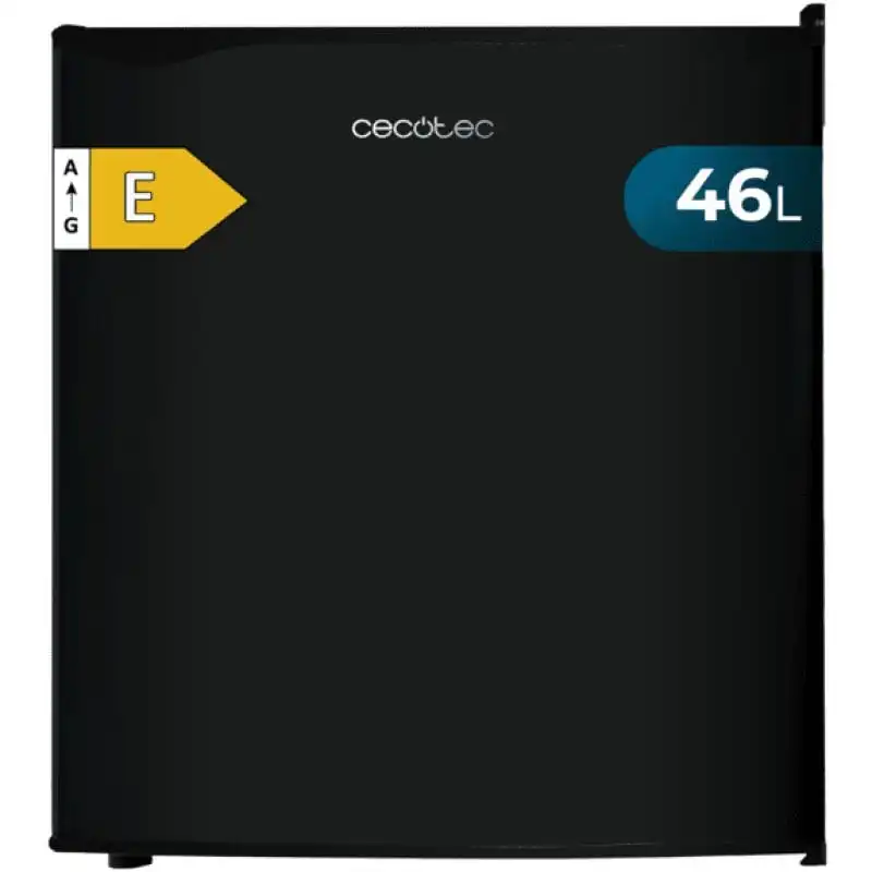 GrandCooler 20000 L SilentCompress Black E Mini Frigorífico 46L Clase E Negro