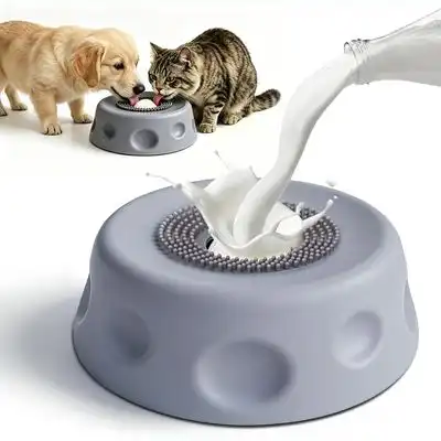 HausPets Comedero para perros de ABS gris con ventosa antihinchazón - Artículo 1 - HausPets - Comparador de precios