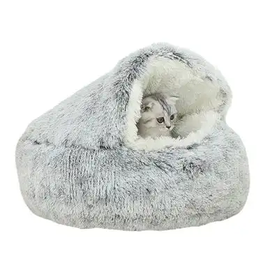 IntiMeg Cama nido 2 en 1 para gatos y perros (65 cm) - 65 cm - IntiMeg - Comparador de precios