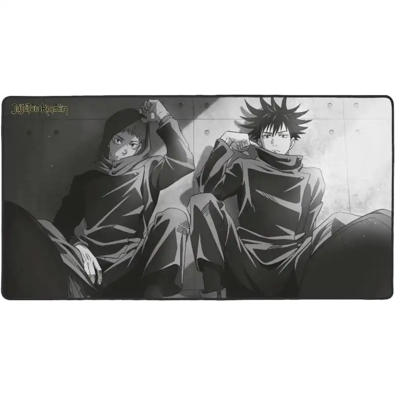 Konix Alfombrilla Gaming XXL Jujutsu Kaisen Yuji y Megumi 90x46cm