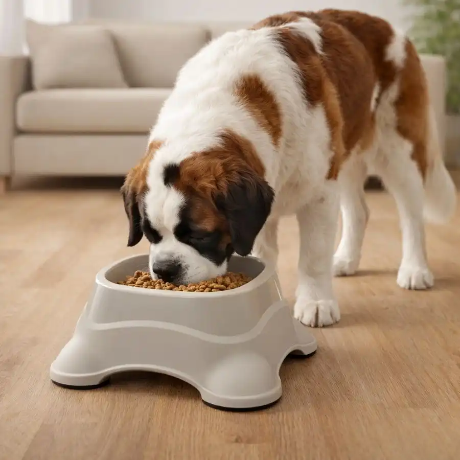 Leeby Comedero Plástico Taupe para perros - 775 ml - Leeby - Comparador de precios