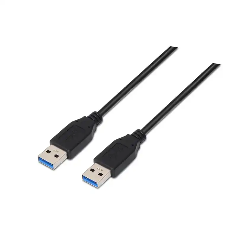 Nanocable Cable USB 3.0 Tipo A/A Macho/Macho 1m Negro