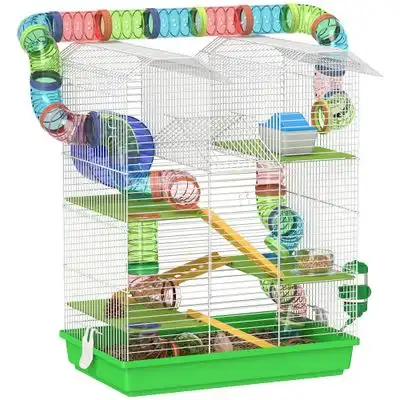 PawHut Jaula para Hámster - Verde - PawHut - Comparador de precios