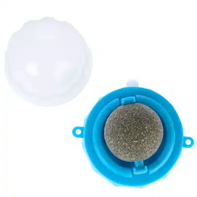 Pelota zooplus Basics catnip - 5 x 5 x 4 cm, azul - Zooplus Basics - Comparador de precios