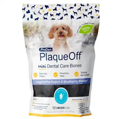 ProDen PlaqueOff Cuidado Dental Huesos - Verdura y arándanos Mini (340 g) - ProDen - Comparador de precios