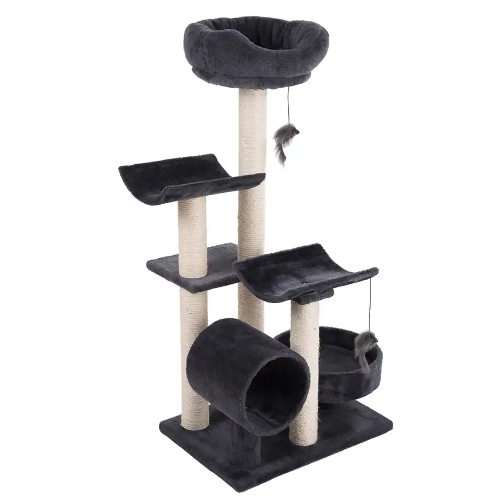 Rascador Penélope para gatos - Gris oscuro