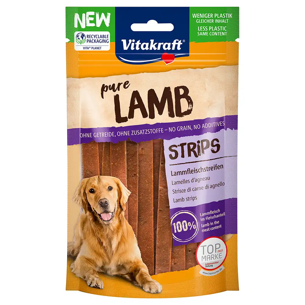Snacks Vitakraft LAMB Tiras de carne de cordero para perros - 80 g - Vitakraft - Comparador de precios