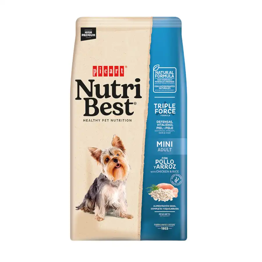Picart Nutribest Adult Mini 3 Kg. - Picart - Comparador de precios