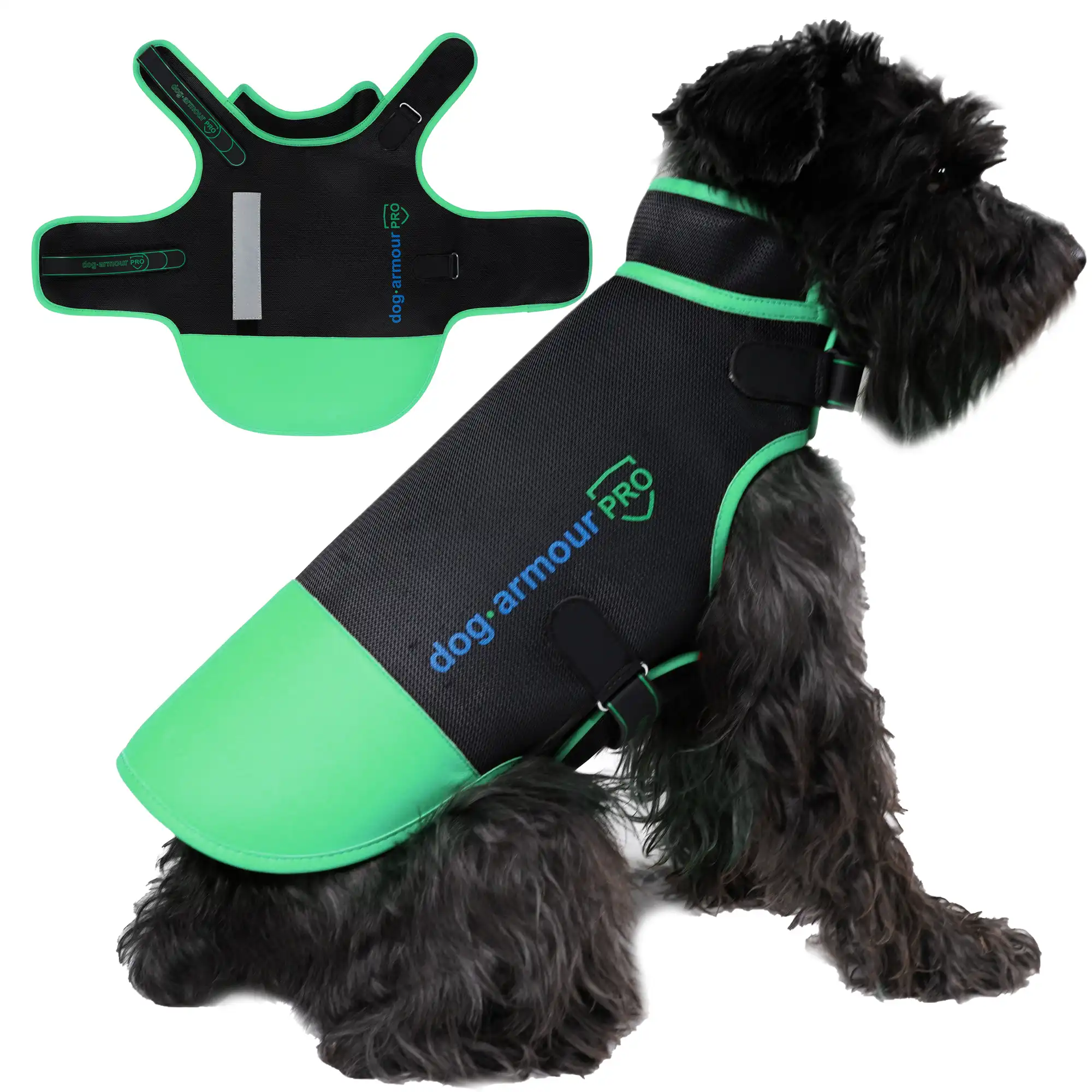 DOG ARMOUR CHALECO DE PROTECCIÓN ANTI MORDIDA PARA PERROS VERDE - Dog Armour - Comparador de precios