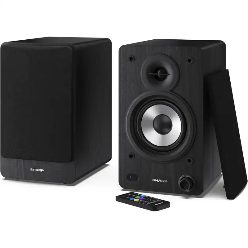 Sharp CP-SS30 Altavoces Activos de Estante 60W Negro