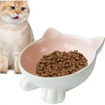 UAMLY Comedero para gatos con abertura en ángulo - Artículo 1 - Uamly - Comparador de precios