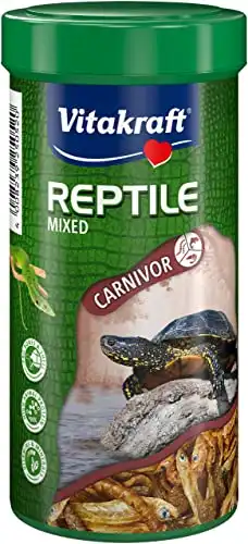 Comida para reptíles Vitakraft mixed carnívoros 250 ml