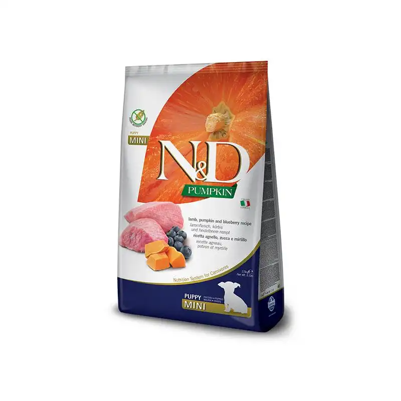 Farmina N&D Calabaza Grain Free Puppy Mini 2.5 Kg. - Farmina - Comparador de precios