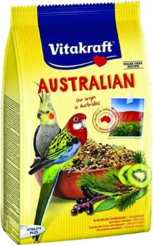 Vitakraft alimento completo aves australianas