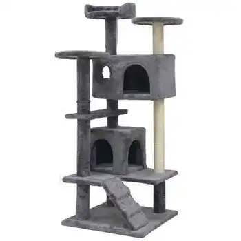 Árbol De Gato 50 X 50 X 125 Cm - Gris