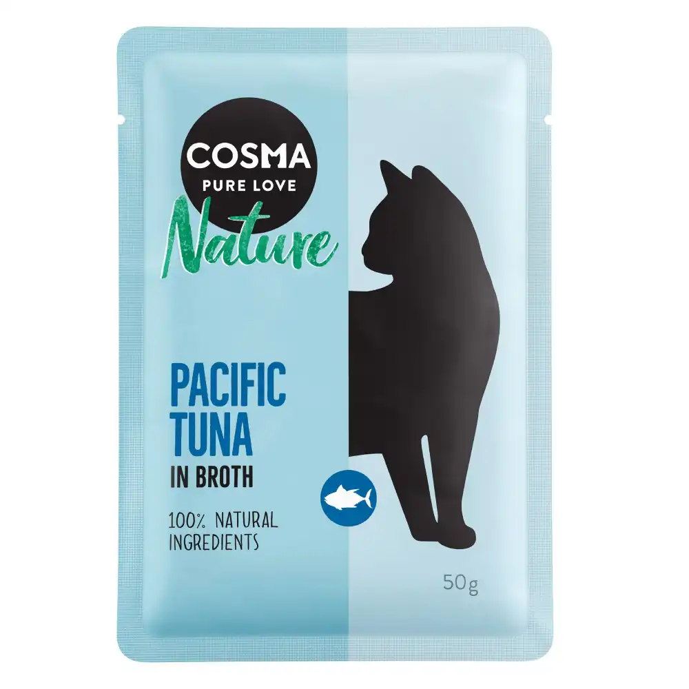 Cosma Nature 6 x 50 g en bolsitas - Atún del Pacífico - Cosma - Comparador de precios