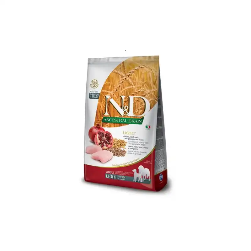 Farmina ND Dog Ancestral Grain light Medium Maxi pienso para perros, Peso 2,5 Kg. - Farmina - Comparador de precios