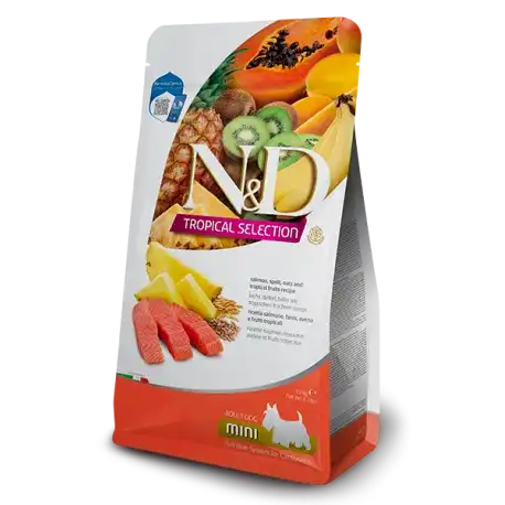 Farmina Tropical Pienso para Perros Mini con Salmón, 1,5Kg - Farmina - Comparador de precios