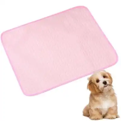 MCBOSON Alfombra rosa de verano para refrescar y descansar a las mascotas - Rosa - Mcboson - Comparador de precios