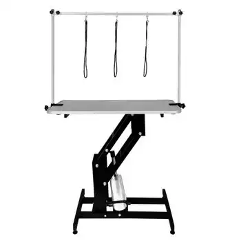 Mesa De Aseo Hidráulica Negra - Superficie Gris - MONSTER SHOP - Comparador de precios