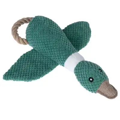Pato con cuerda TIAKI juguete para perros - 35 x 32,5 x 8 cm (L x An x Al) - TIAKI - Comparador de precios