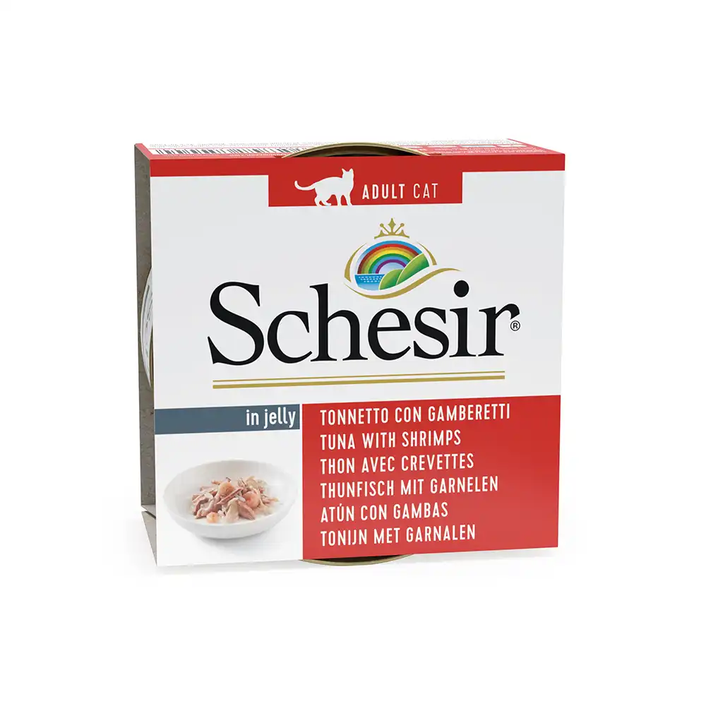 Schesir en gelatina 6 x 85 g - Atún con gambas