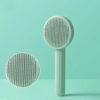 Cepillo Removedor De Pelo Para Mascotas, Peine Eliminador De Pelo Para Gatos Y Perros - Verde, China