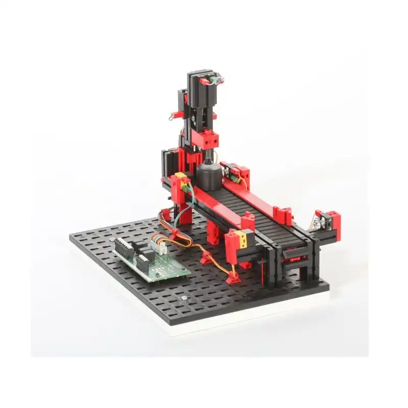 Fischertechnik Training Simulation Troqueladora con Cinta Transportadora 24v