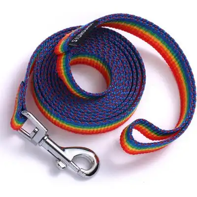 HausPets Correa tradicional para cachorros de 1,8 m con diseño de arcoíris - 1 artículo - HausPets - Comparador de precios