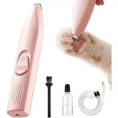 HausPets Cortapatas LED para perros – Silencioso – Recargable por USB - Rosa - HausPets - Comparador de precios
