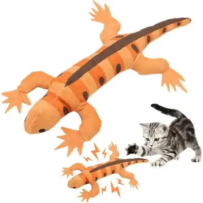 HausPets Lagarto de hierba gatera - Papel arrugado, ejercicio, dentición - Naranja - HausPets - Comparador de precios