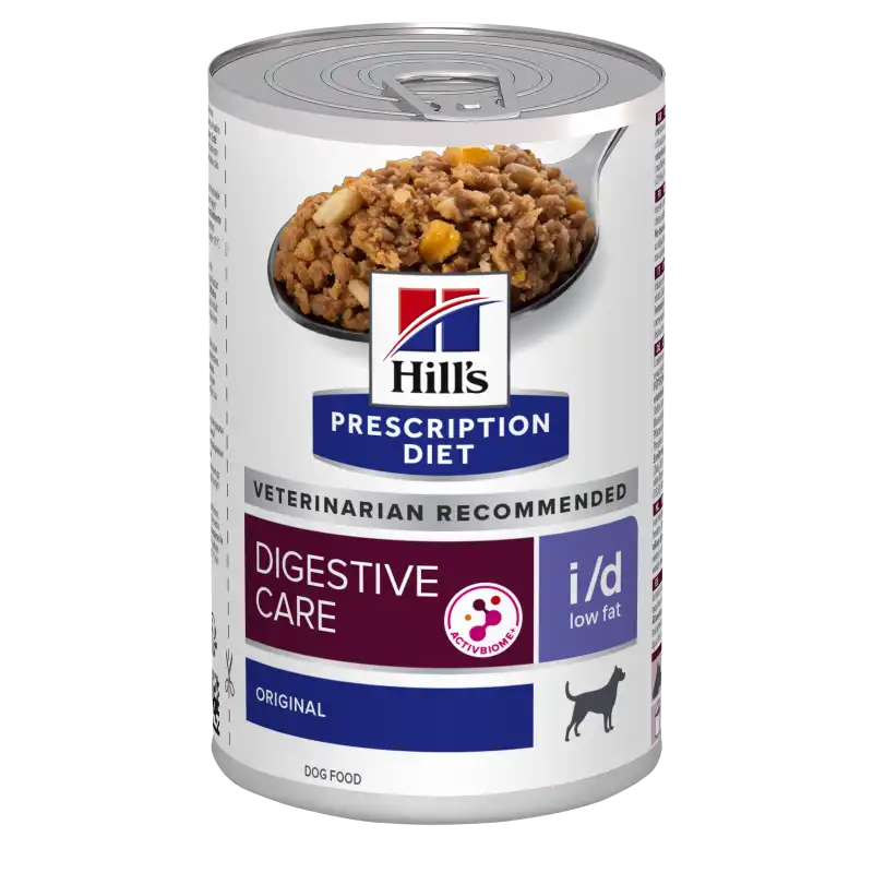 Pack de latas Hills i/d para perro con problemas digestivos 12 Unidades.