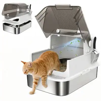 PawHut Arenero para Gato - Blanco - PawHut - Comparador de precios