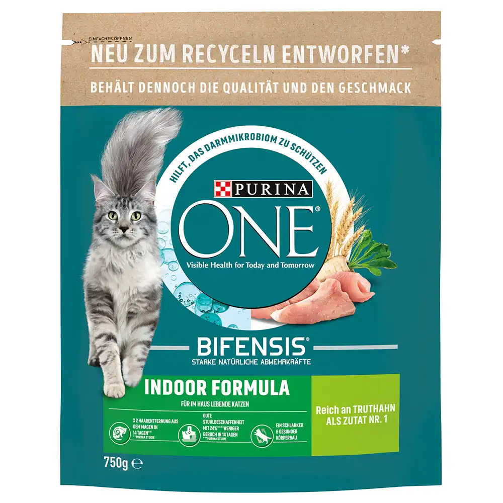 Purina ONE Indoor Formula pienso para gatos de interior - 750 g - Purina One - Comparador de precios