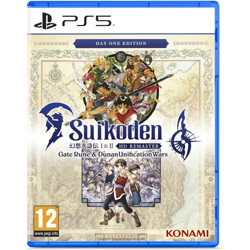 Suikoden I & II HD Remaster Gate Rune & Dunan Unification Wars Day One Edition PS5