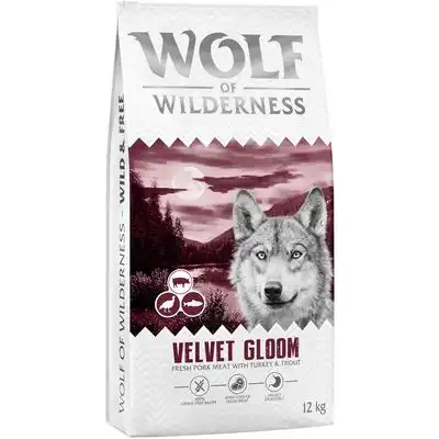 Wolf of Wilderness Adult «Velvet Gloom» pavo y trucha, sin cereales - 12 kg - Receta nueva - Wolf of Wilderness - Comparador de precios