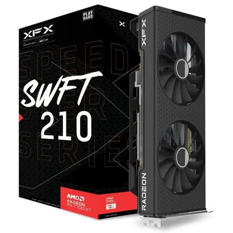 XFX SPEEDSTER SWFT210 AMD Radeon RX 7700 XT Core Edition 12GB GDDR6